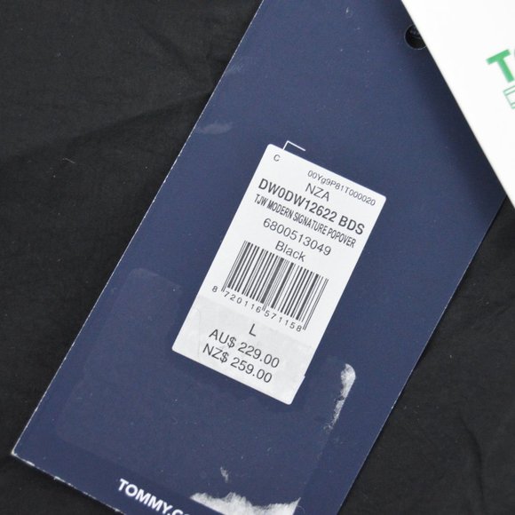 Tommy Jeans Modern Signature Womens Size Large L Lrg Pullover Windbreaker NWT - Picture 5 of 14